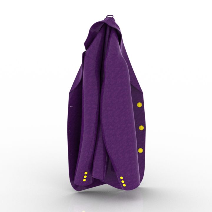 jacket hanger 3D Model Preview #81f79782