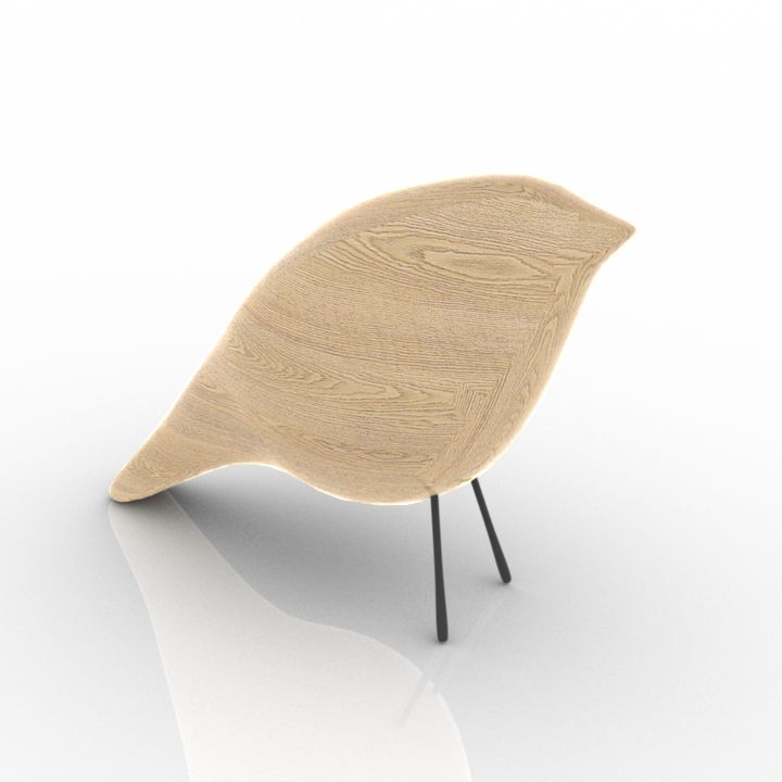 birds 4 decor set 3D Model Preview #ac7bc374