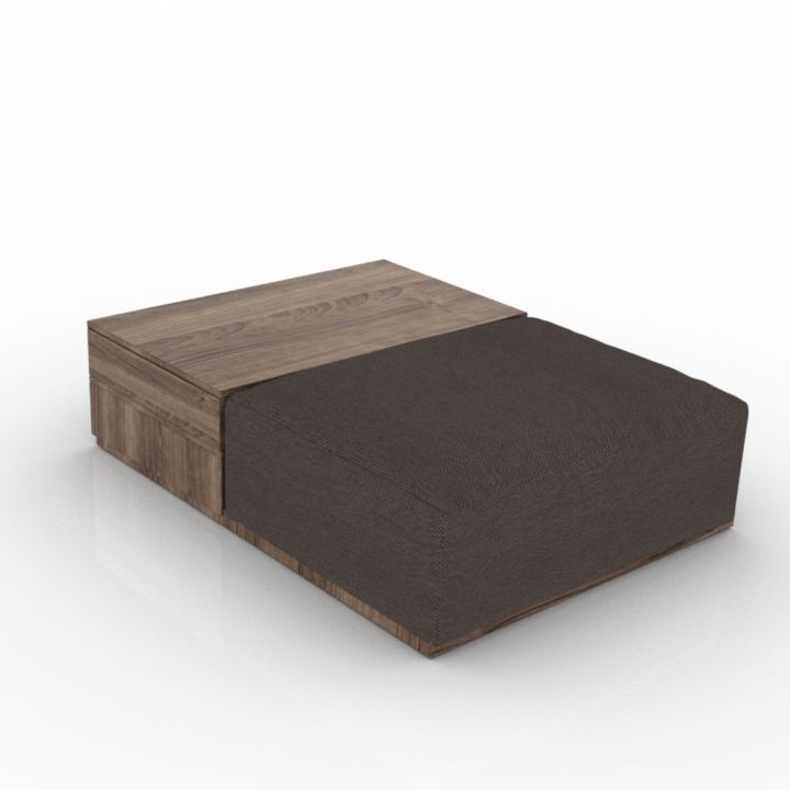 corner sofa module 2 3D Model Preview #0821231f