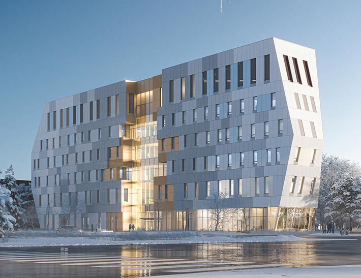 New building for SAMIH by MVRDV, Toronto, Canada