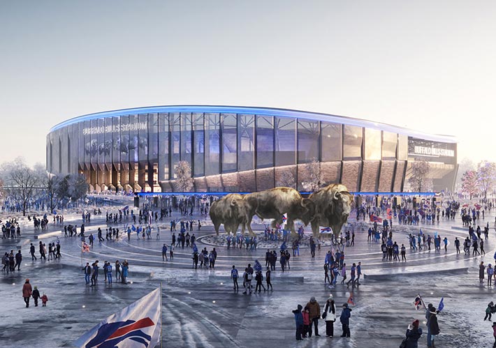 Buffalo Bills New NFL Stadium, Buffalo, NY, USA