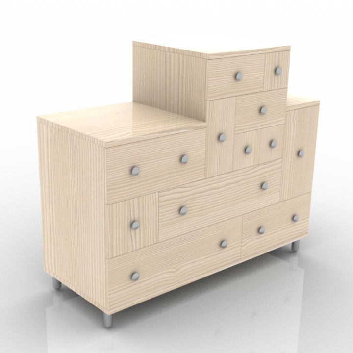 locker helen johansson commode 3D Model Preview #d1df8df8