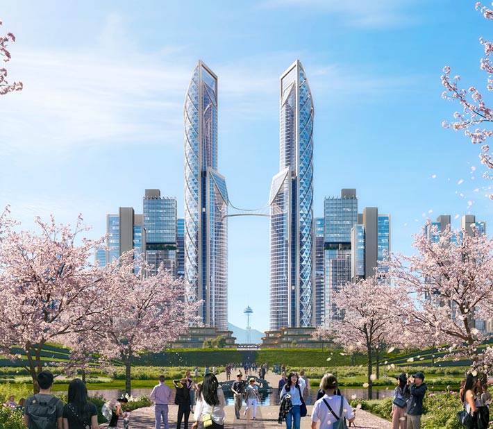 New center for Hangzhou by Foster + Partners, China