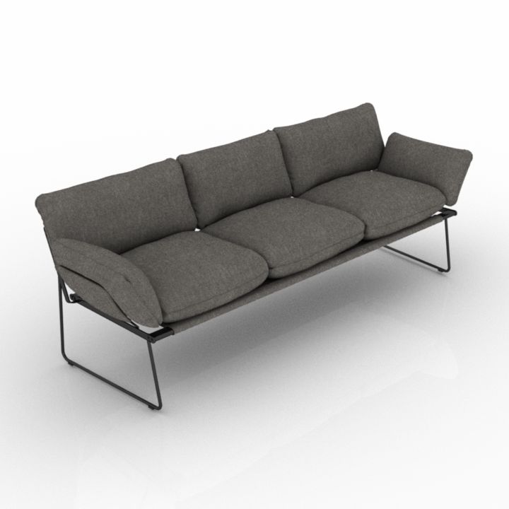 elisa driade sofa 3D Model Preview #722b668a