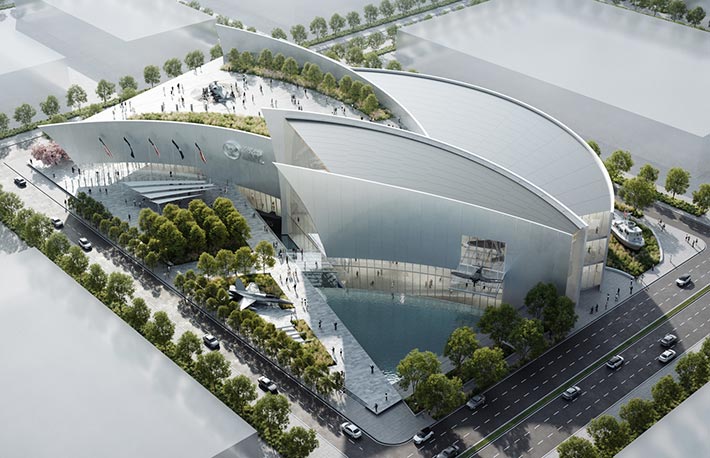 U.S. Navy Museum by Perkins&Will, Washington, USA