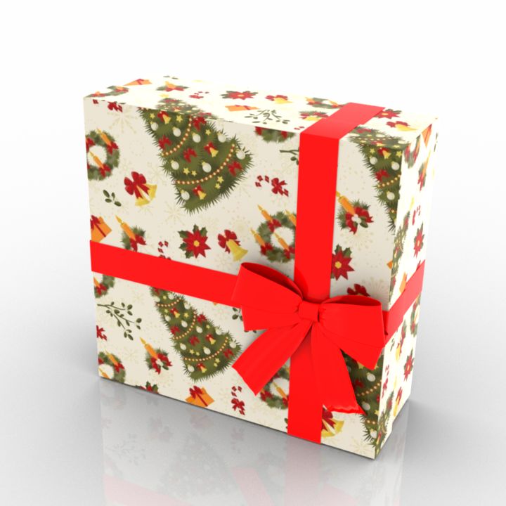 hny present box 3D Model Preview #451e3569