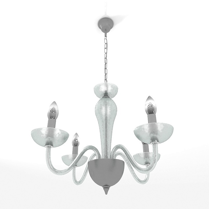luster elstead lighting oxford 4lt chandelier 3D Model Preview #fb1b042c