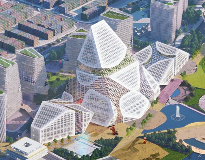 The Summit by OMA, Shenzhen, China