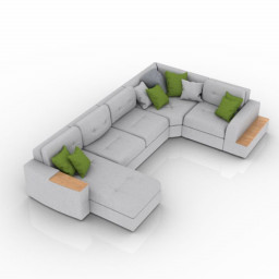 3D Sofa preview