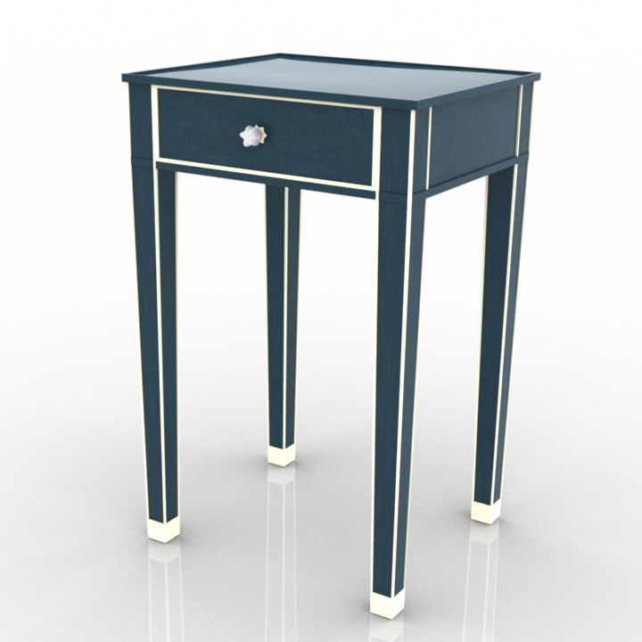 Table 3D model large preview