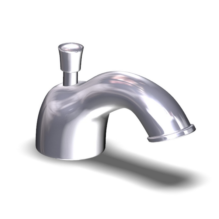 Faucet 3D model large preview