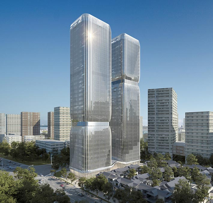 Qianjiang Century City A-07 Plot by Aedas, Hangzhou, China
