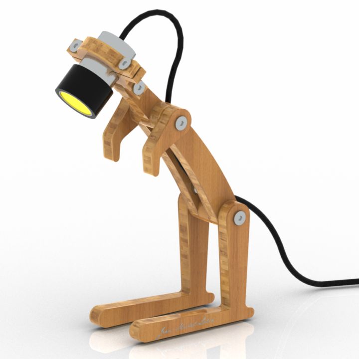 lolia design kangoo desk lamp 3D Model Preview #9759d839