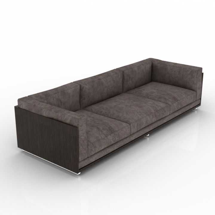 modern pf sofa 3D Model Preview #a7e1d307