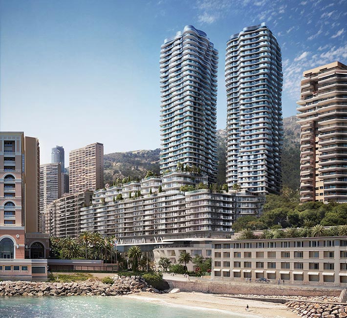 Testimonio II by Arquitectonica, Monaco