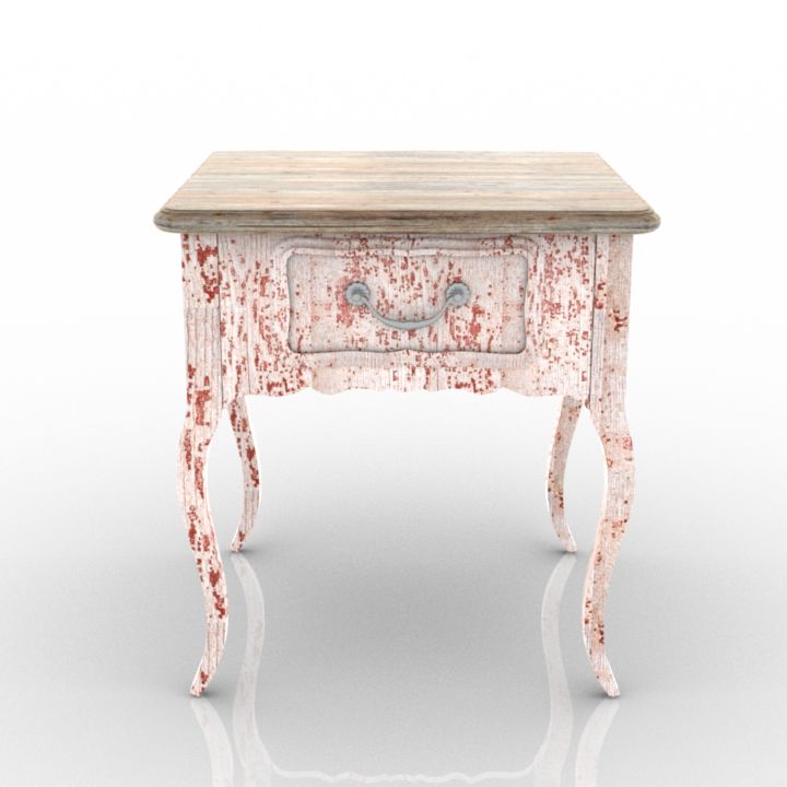 michel ferrand xviii r610 2 bedside table 3D Model Preview #6e1276cd