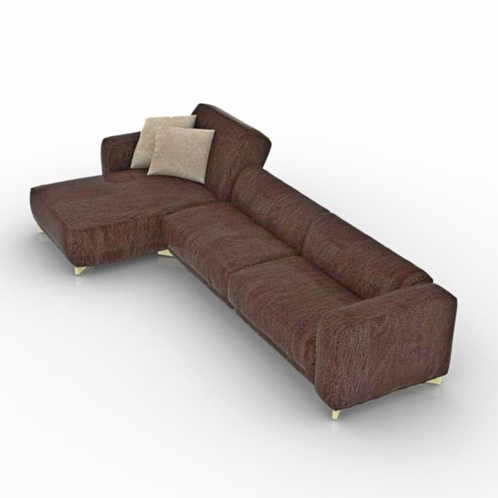 marcello sofa 3D Model Preview #29ad627e