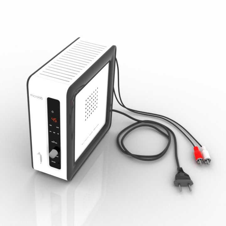 microlab fc-530 acoustic system stable 3D Model Preview #2cb18f24