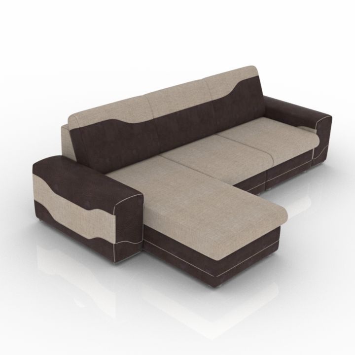 Sofa 3D model large preview