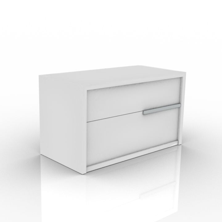 modloft jane dresser nightstand 3D Model Preview #b4796312