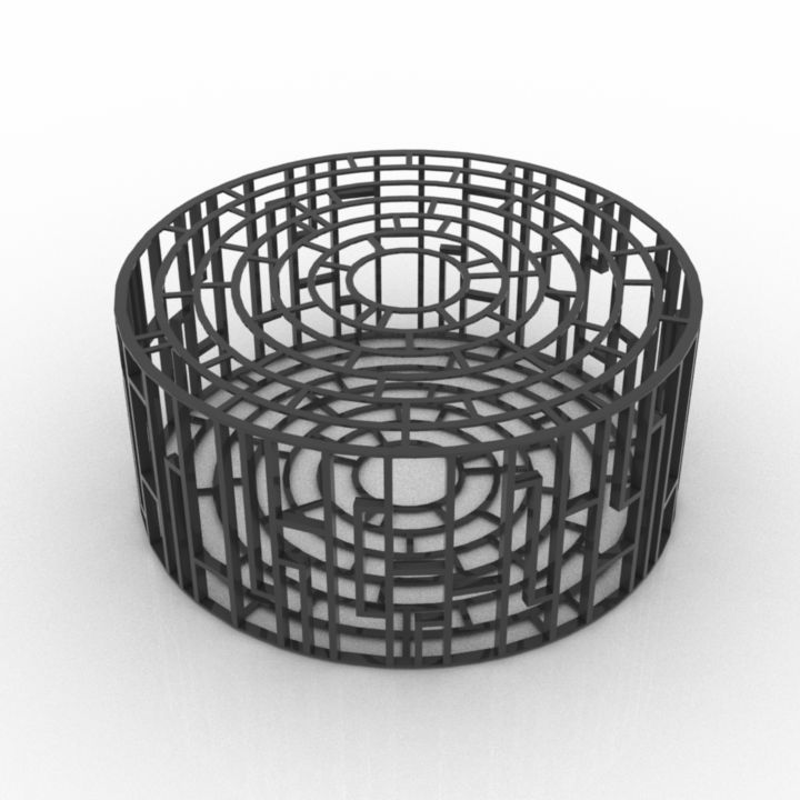 low table kub, moroso 3D Model Preview #293d452e