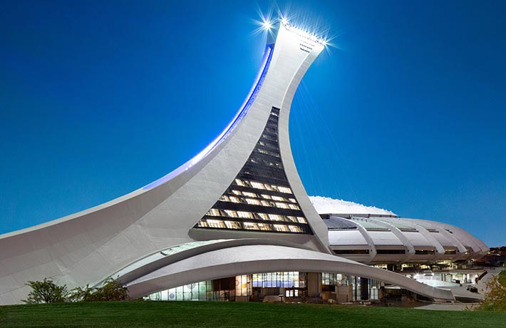 Montreal Tower's renovation, Montreal, Canada