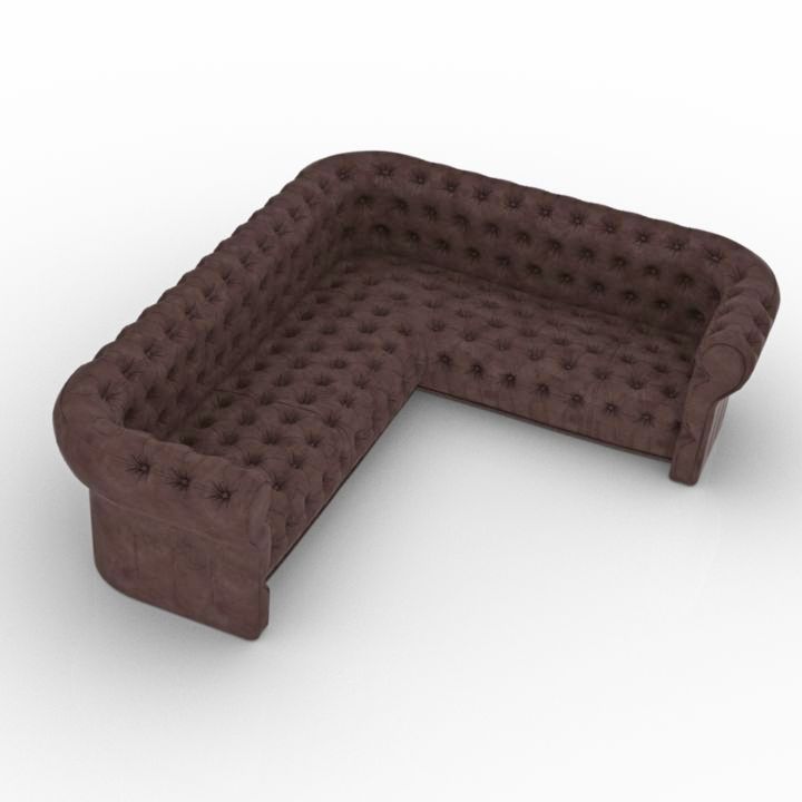 office comfort sofa corner 3D Model Preview #81dc1131