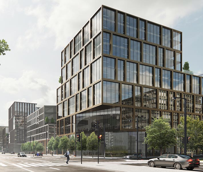 Business district by CEBRA, Copenhagen, Denmark
