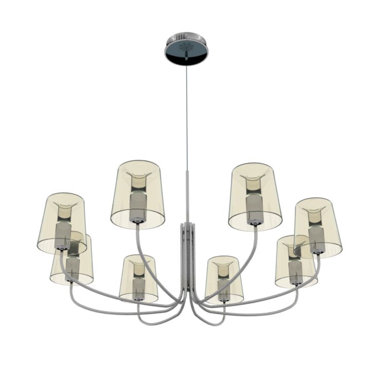 luster noventa eglo chandelier 3D Model Preview #514ad231