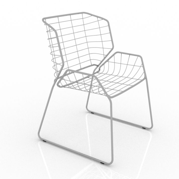 organic chair by cibidi 3D Model Preview #6b8a0406