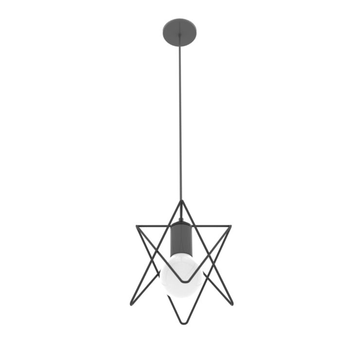 luster nordic ikea chandelier 3D Model Preview #b34d0715