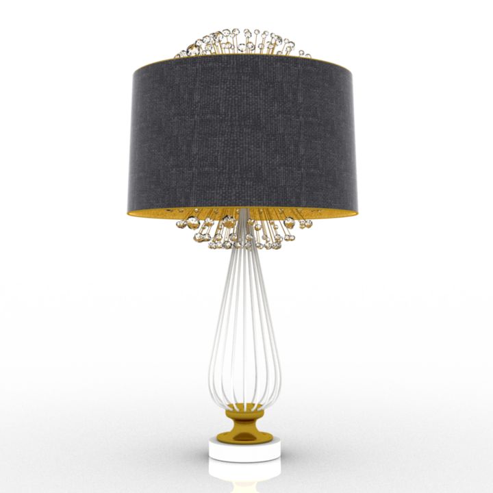 spalsh water table lamp 3D Model Preview #abf49c91