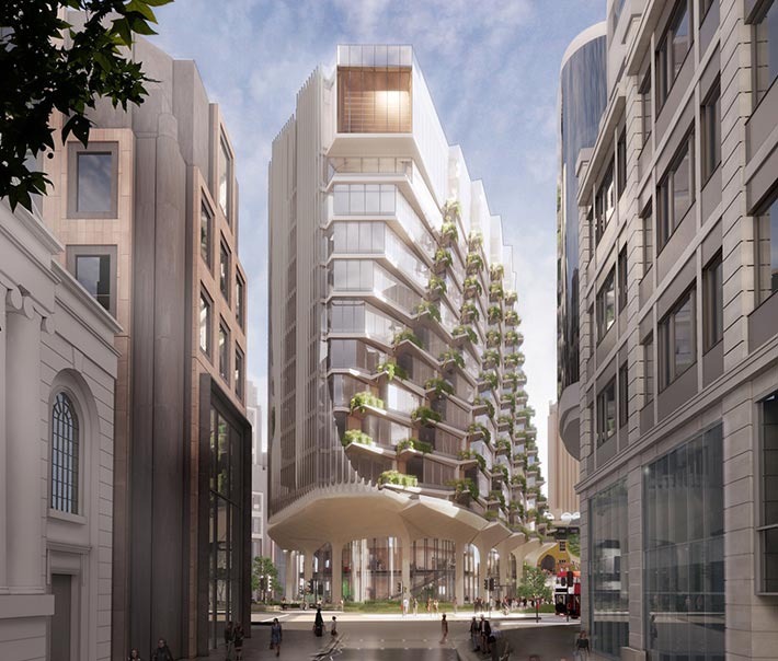 Office complex by Diller Scofidio, London, England