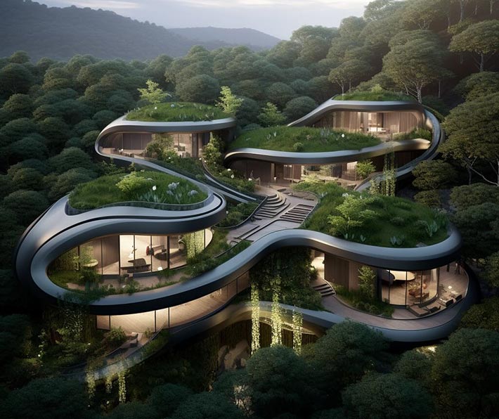 Island Villas by Azra Mizban, Hawaii