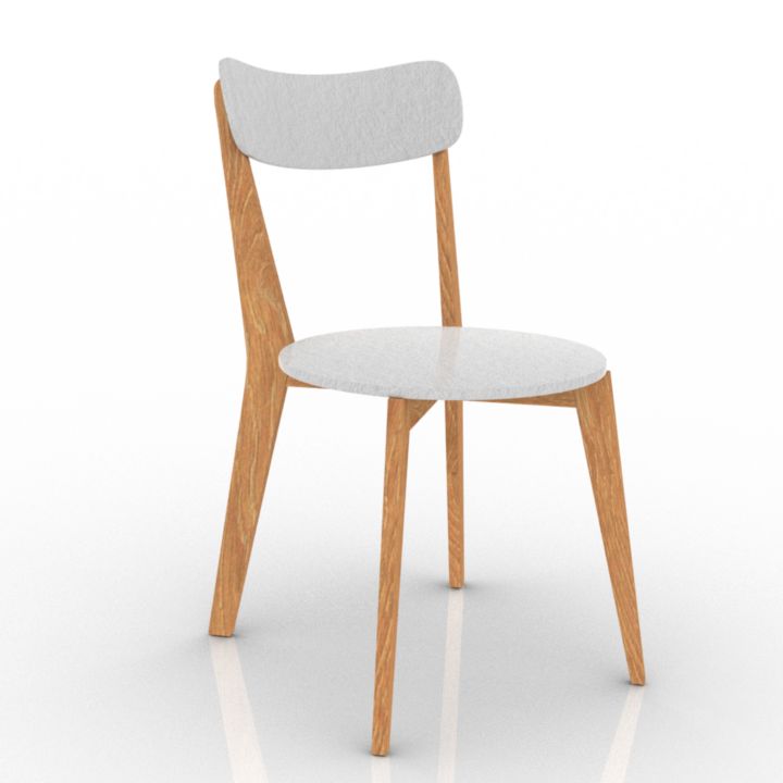 scandinavian chair vitak 3D Model Preview #3eb8e84d