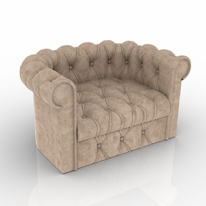sl armchair 3D Model Preview #238f2b74