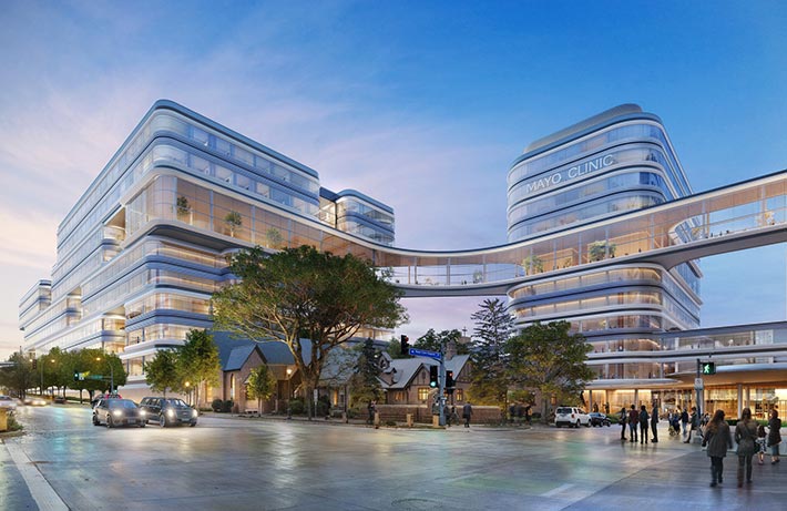 Mayo Clinic by Foster + Partners, Rochester, MN, USA