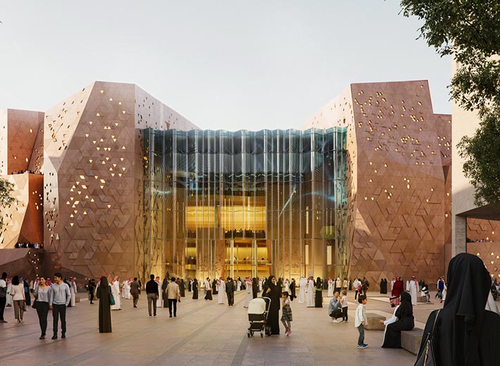 Sport Arena by HKS Architects, Diriyah, Saudi Arabia