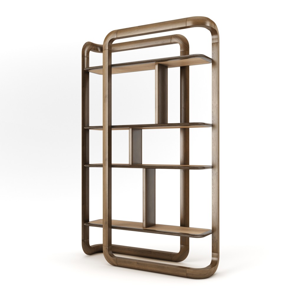 ulivi doom bookcase rack shelf 3D Model Preview #4d0f913e
