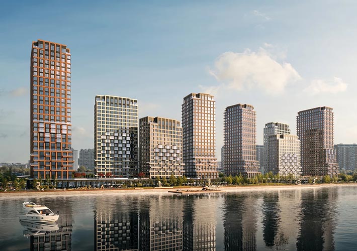 Portland residential complex, Moscow, Russia