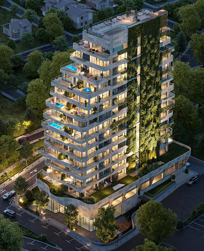 Polat Levent Exclusive by GAD Architecture, Istanbul, Turkey