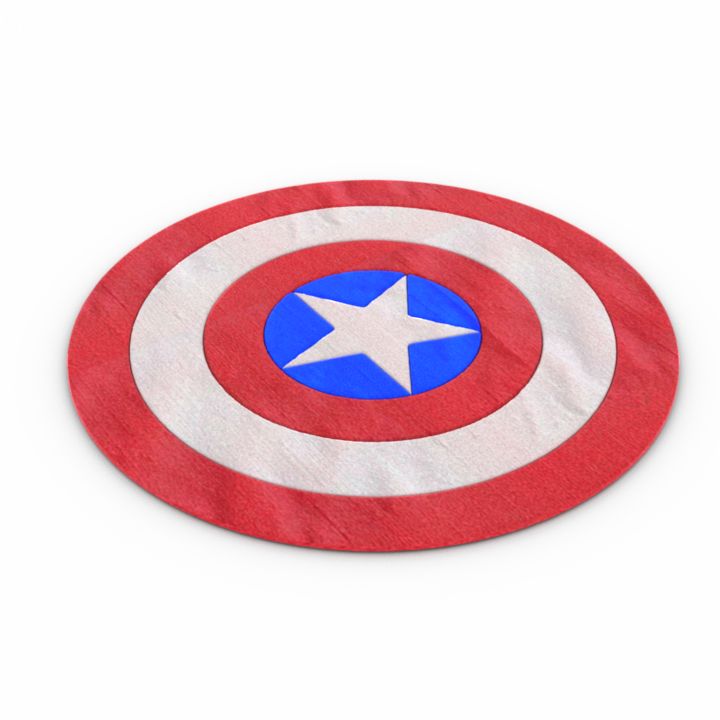 carpet captain america 3D Model Preview #5c24c189