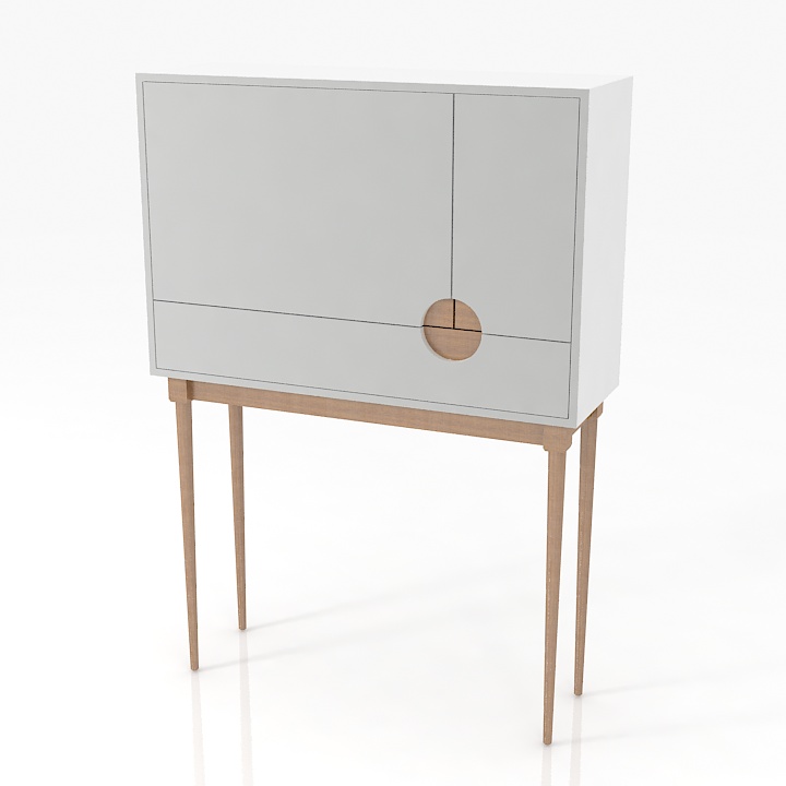 locker aperture cabinet 3D Model Preview #a4a9c2e0