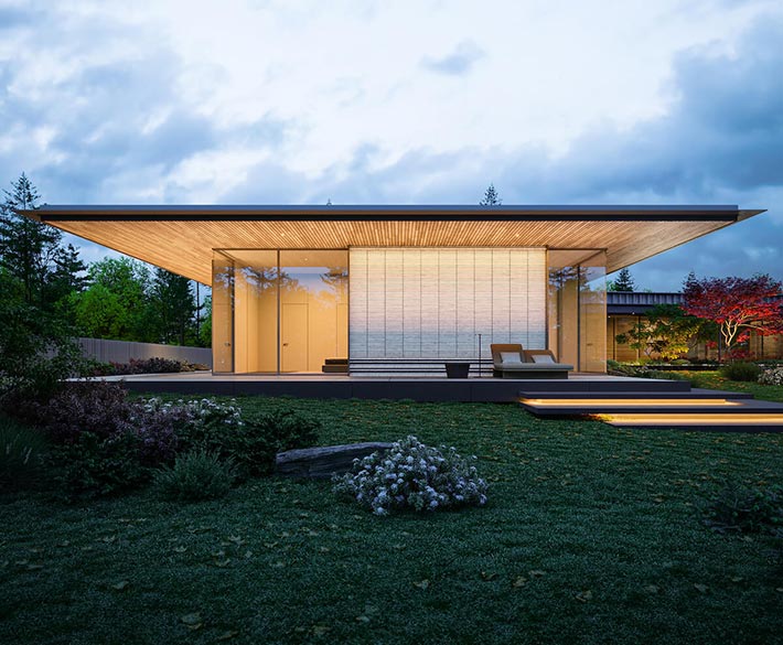 Introspective House by Kerimov Architects, Moscow, Russia