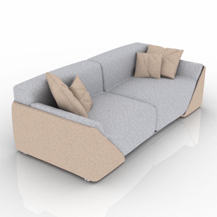 alivar lagoon sofa 3D Model Preview #9ffac17d
