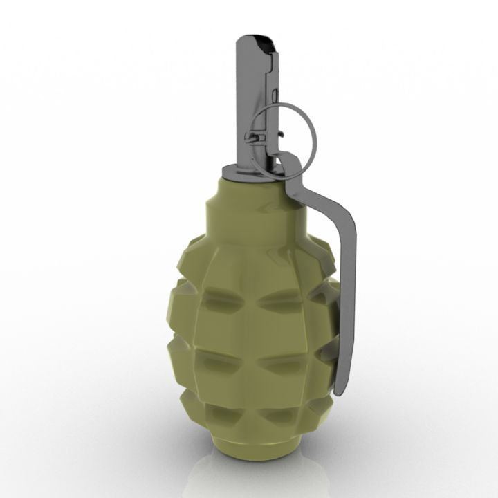 grenade-f1 3D Model Preview #7b7b1c11