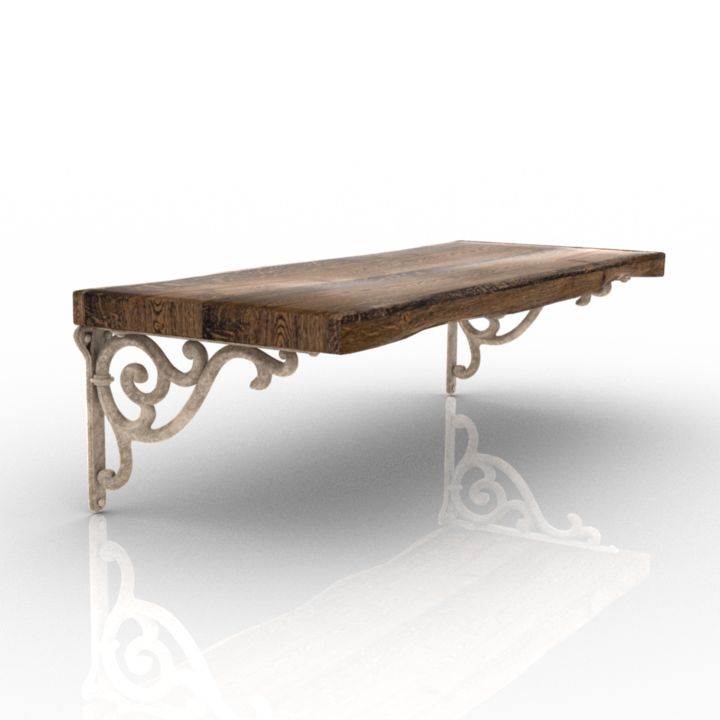 Shelf 3D model large preview