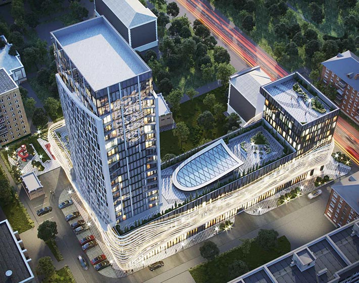 Office-hotel-residential complex, Kyiv, Ukraine