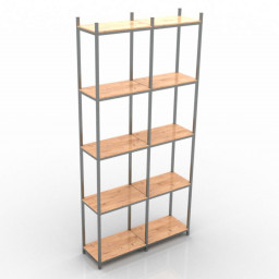 3D Shelving preview