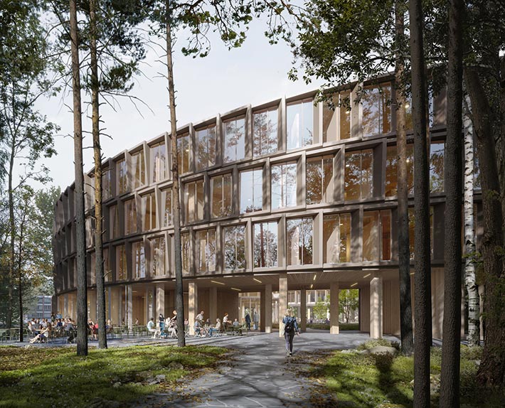 B777 CERN Campus by Henning Larsen, France